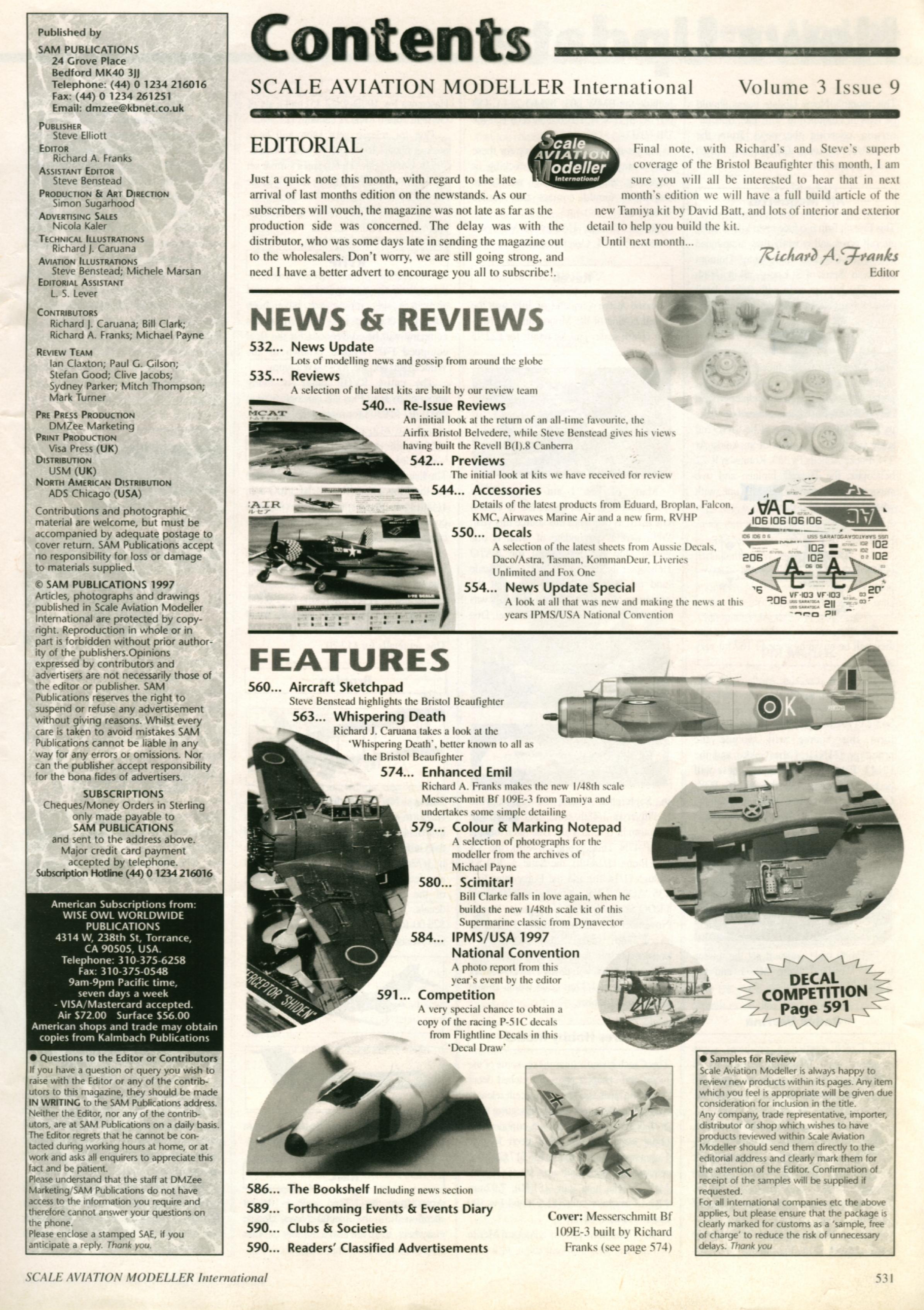 Scale Aviation Modeller International 1997-09